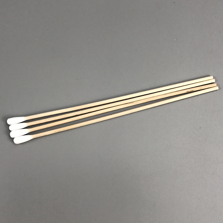 CA-006 Wood Stick Cotton Cleanroom Swab