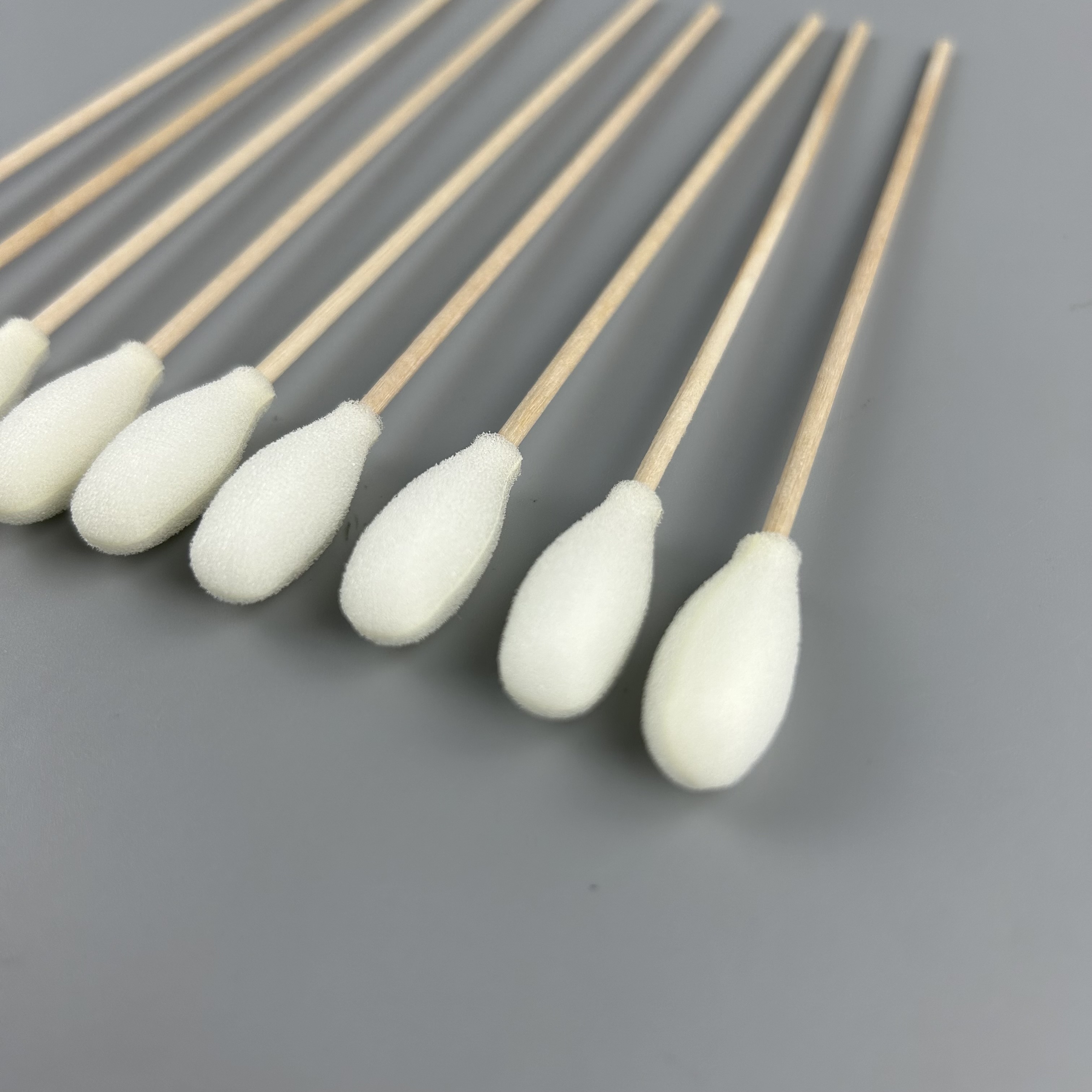 JSW-2310H1 Foam Swab with Wooden Stick