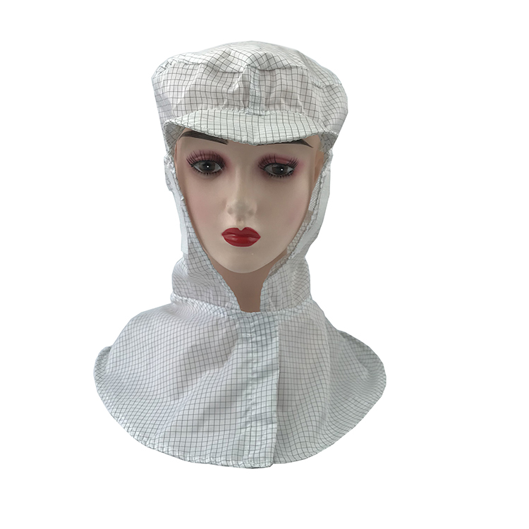 5mm Grid Washable Reusable ESD Shawl Cap