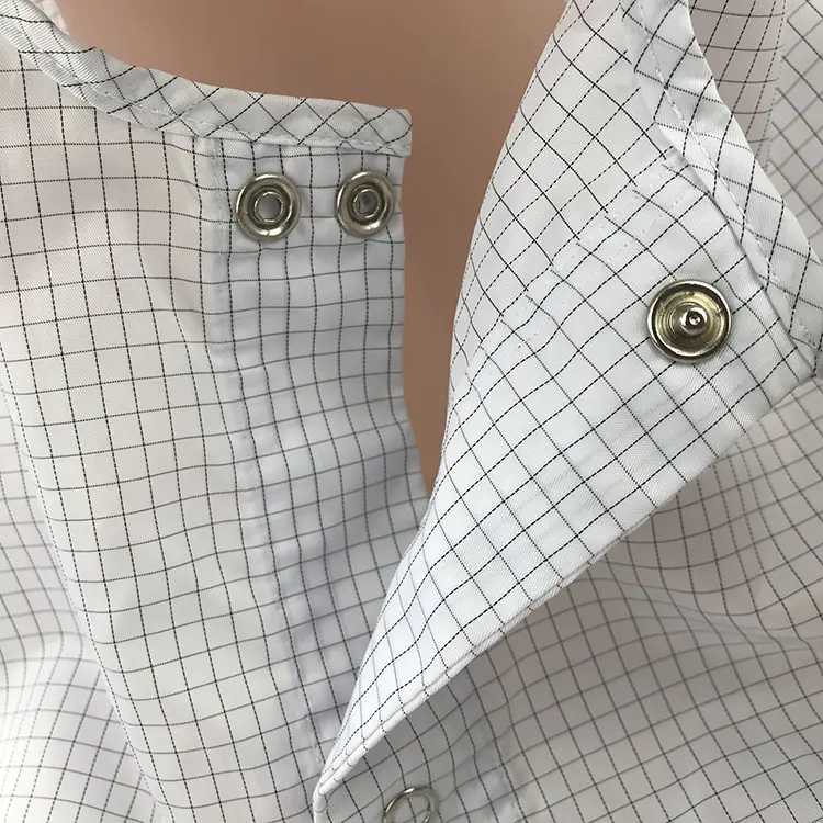 5mm Grid ESD Shawl Cap with Button