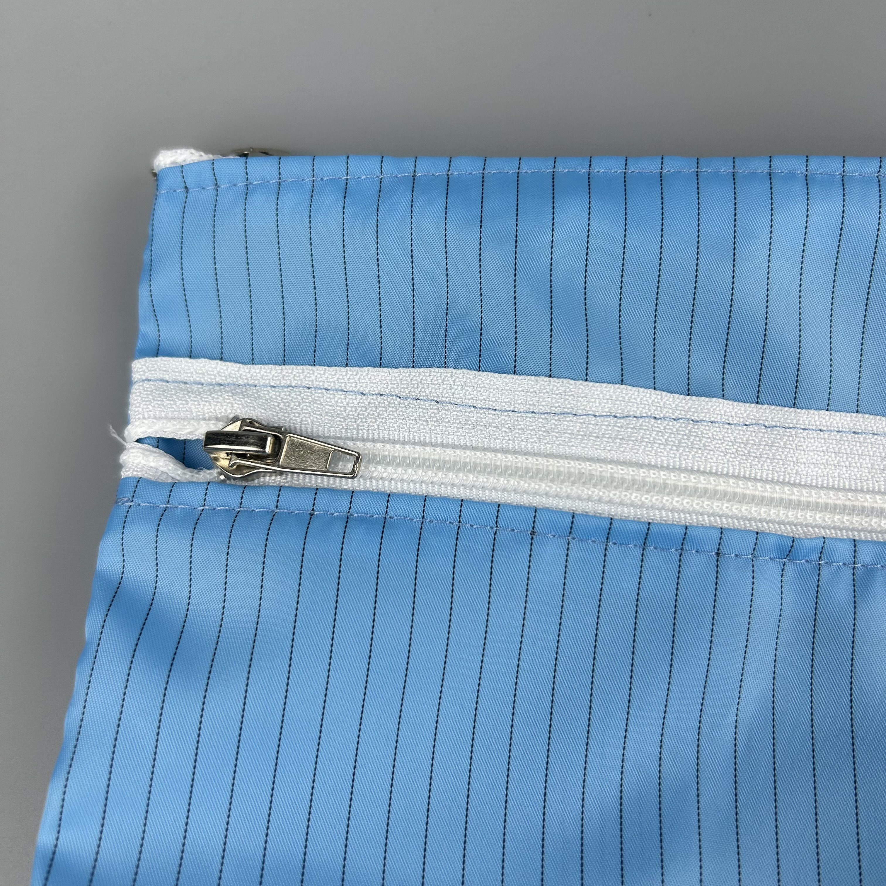 5mm Stripe Single Zipper Antistatic ESD Bag