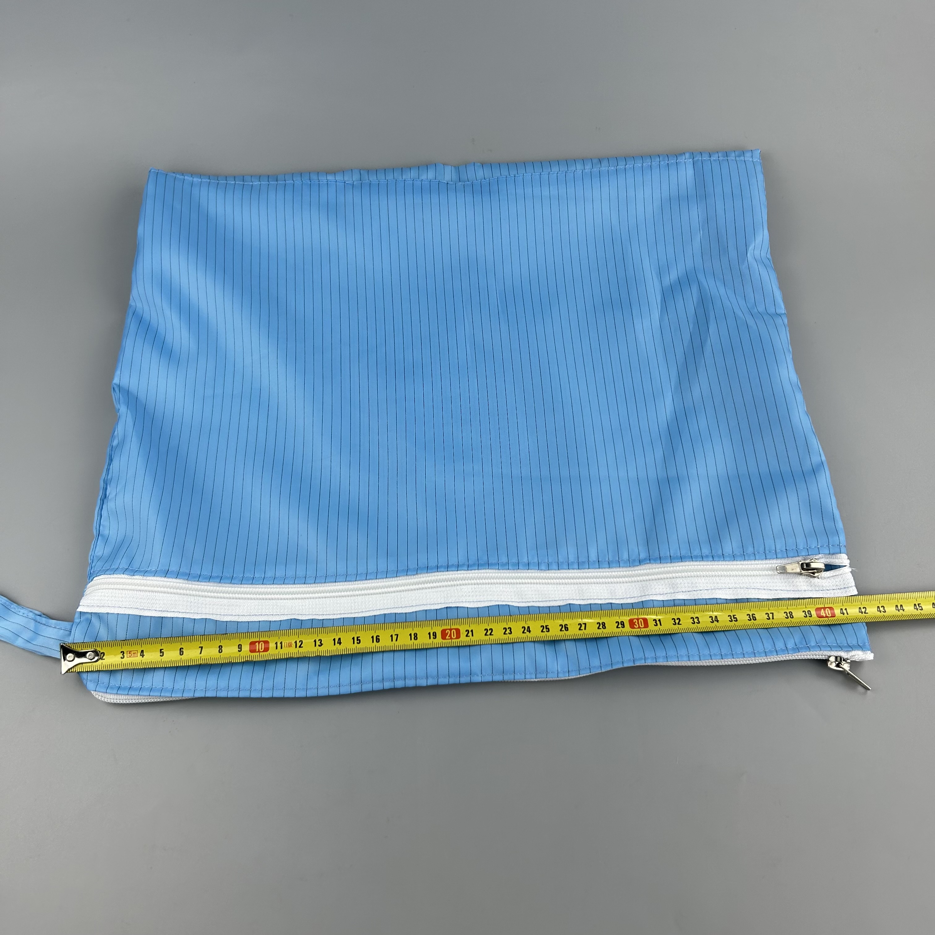 5mm Stripe Single Zipper Antistatic ESD Bag