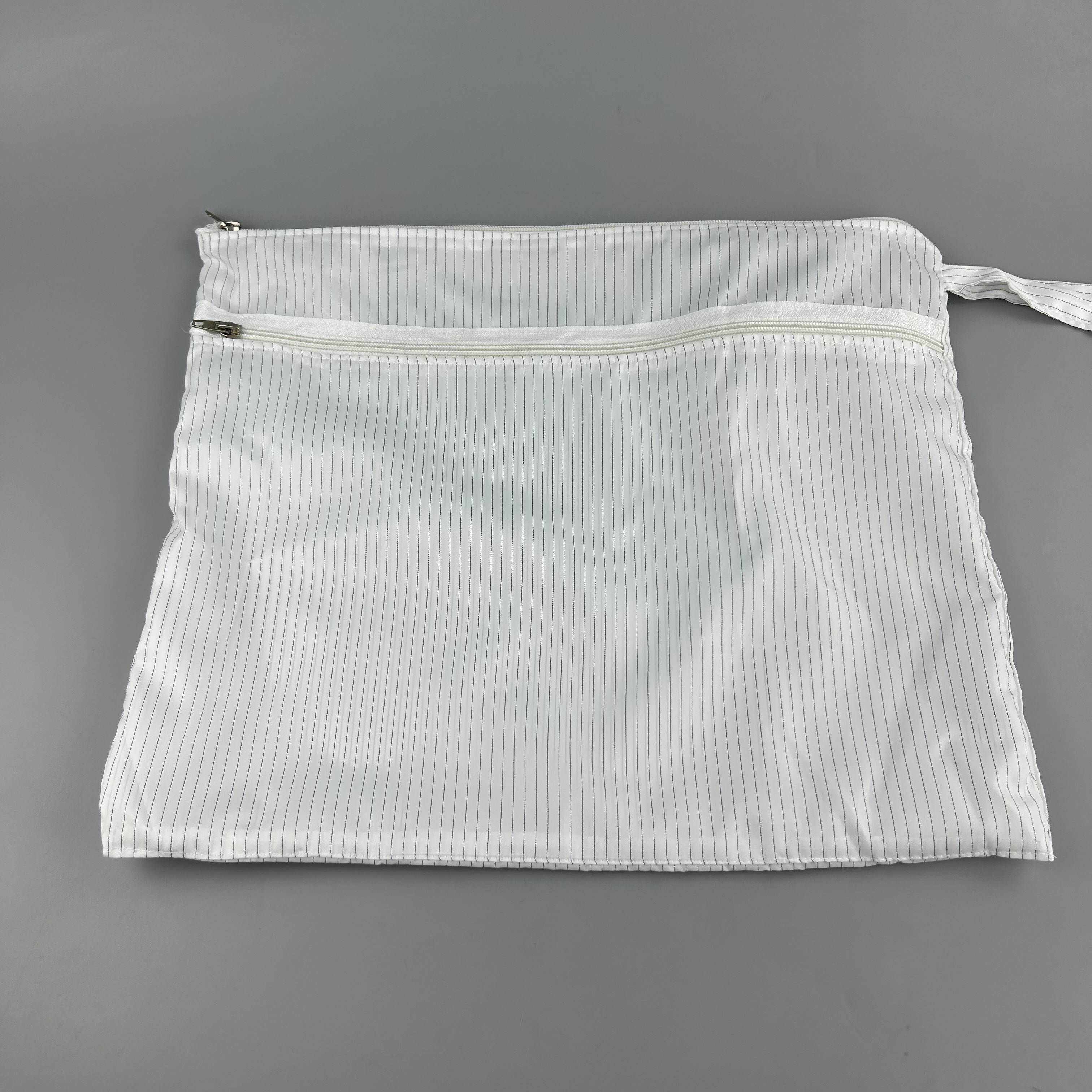 5mm Stripe Single Zipper Antistatic ESD Bag
