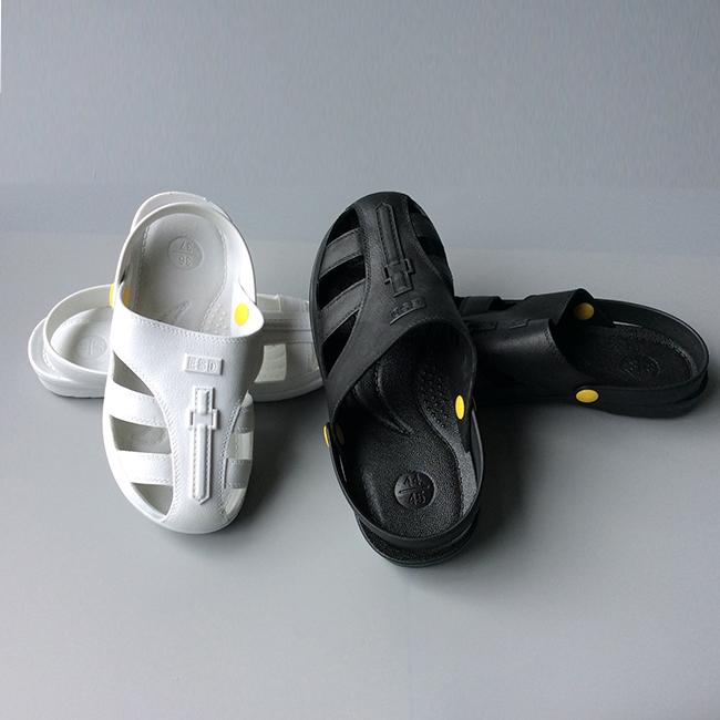 JS-010 White ESD Slipper