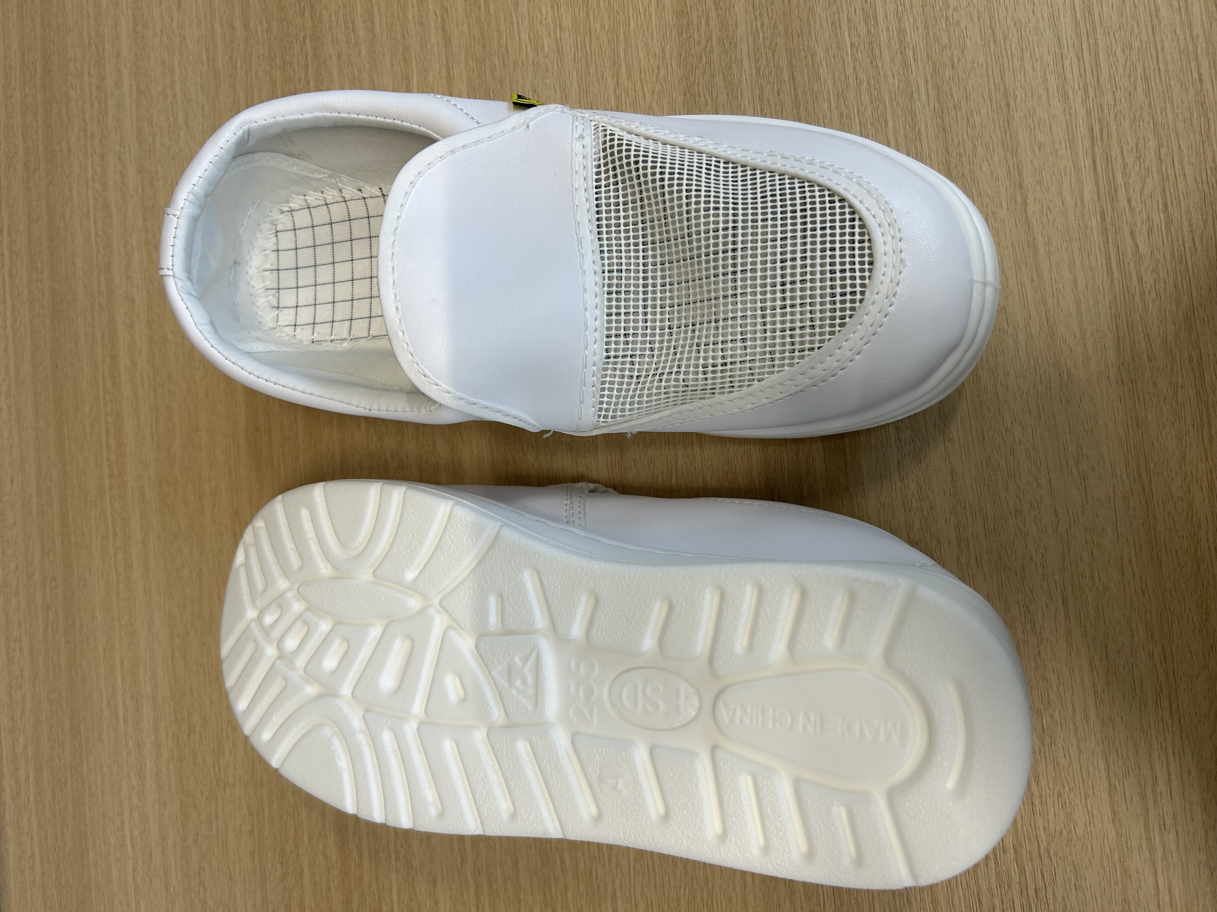 PU Outsole Leather Mesh ESD Shoe PU Outsole Leather Mesh ESD Shoe