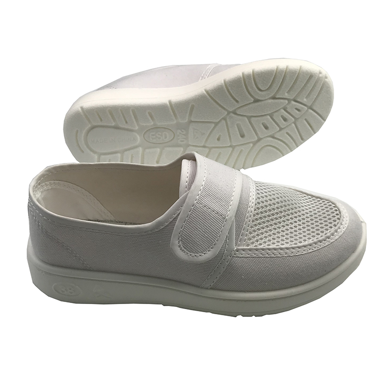 ESD Mesh Canvas Shoes  with Velcro