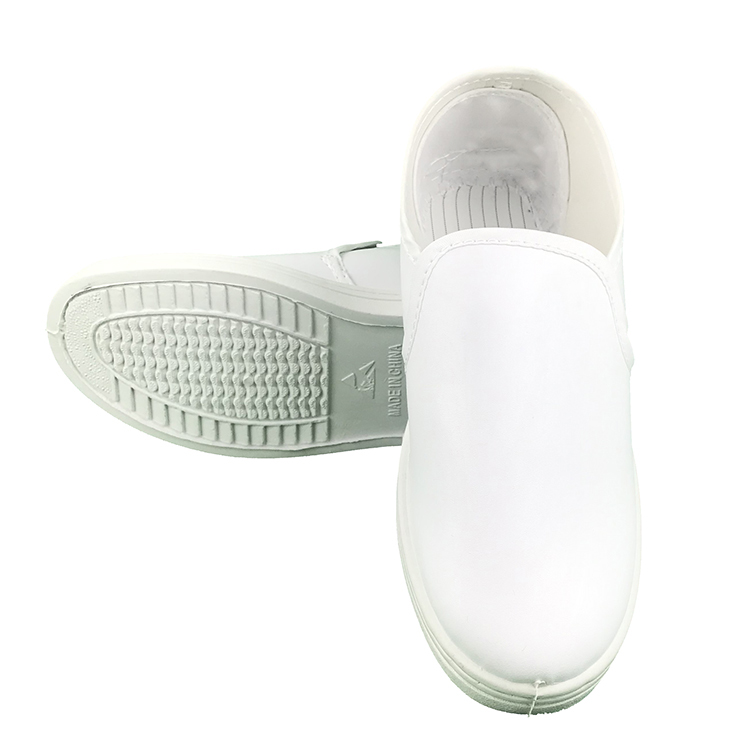 PVC Outsole Antistatic Leather Shoe 