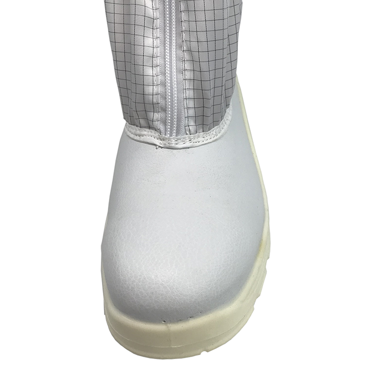 5mm Grid PU Outsole ESD Safety Boots with Steel Toe