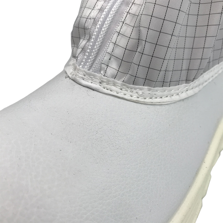 5mm Grid PU Outsole ESD Safety Boots with Steel Toe