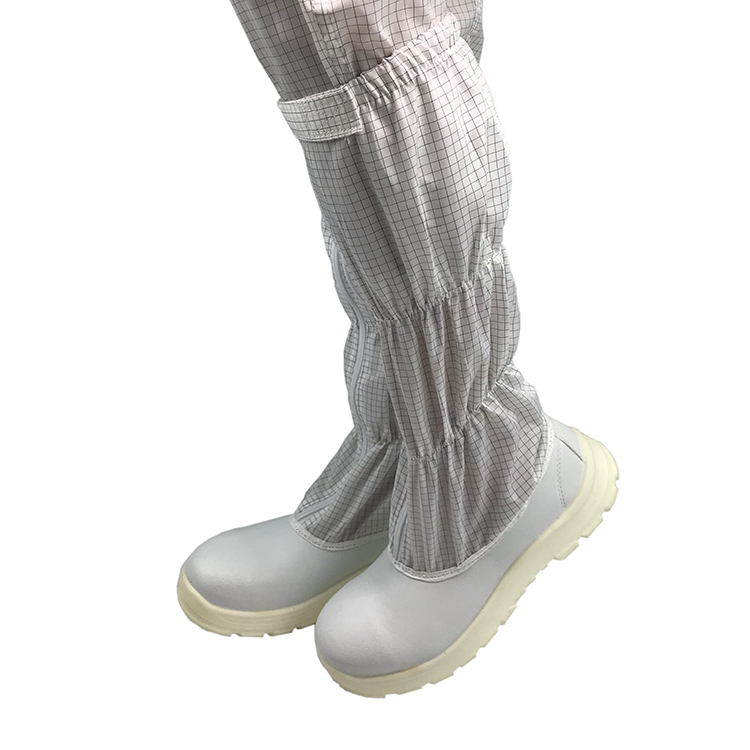5mm Grid PU Outsole ESD Safety Boots with Steel Toe