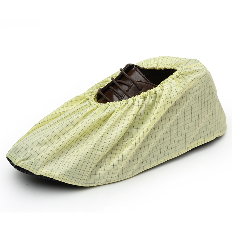 ESD Shoe Cover with Black PVC Sole
