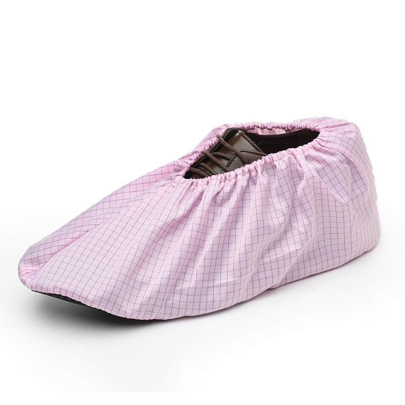ESD Shoe Cover with Black PVC Sole