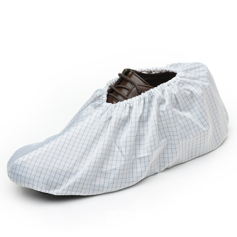 ESD Shoe Cover with Black PVC Sole