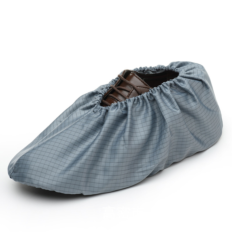 ESD Shoe Cover with Black PVC Sole