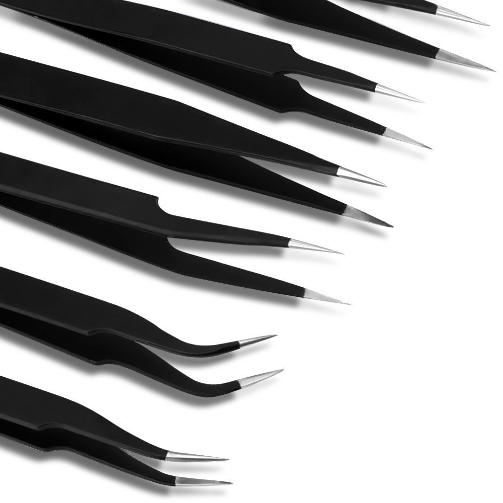 Stainless Steel Anti-Static Tweezers
