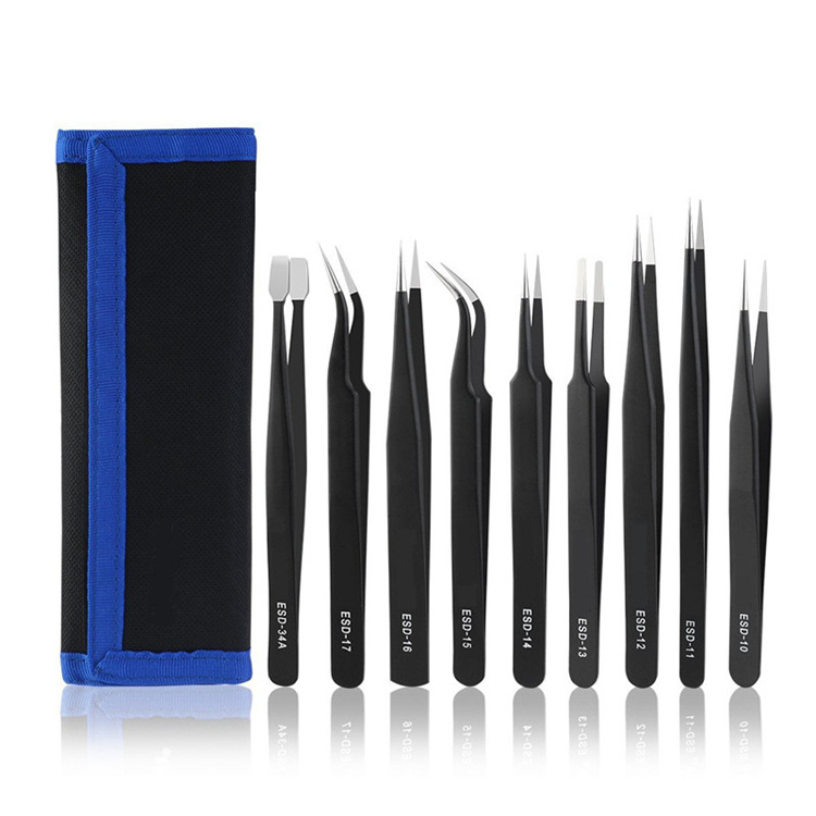 Stainless Steel Anti-Static Tweezers